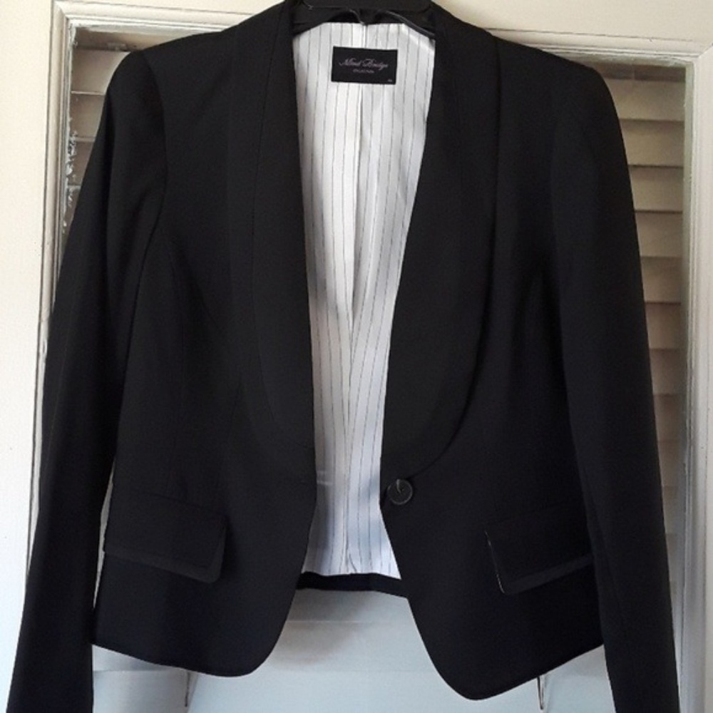 Formal Black Tuxedo Blazer